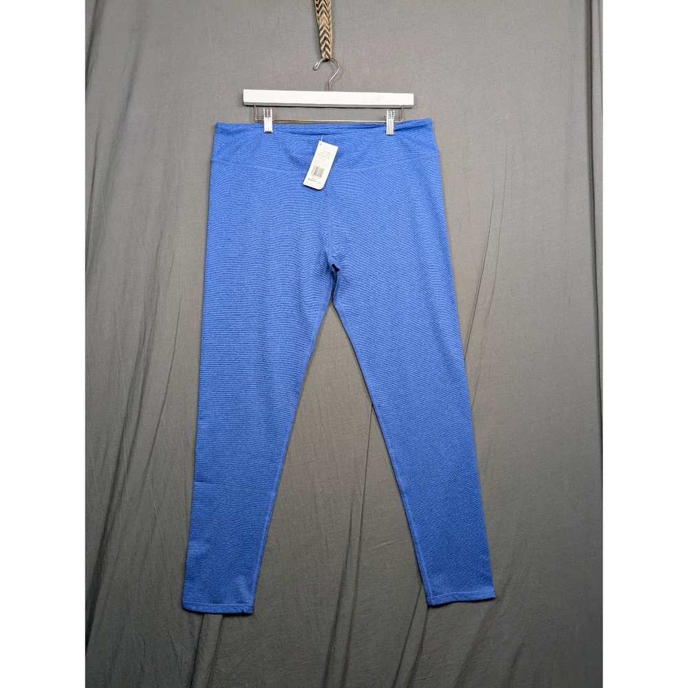 Fabletics Blue‎ Leggings Women Size 2XL Four Way Stretch